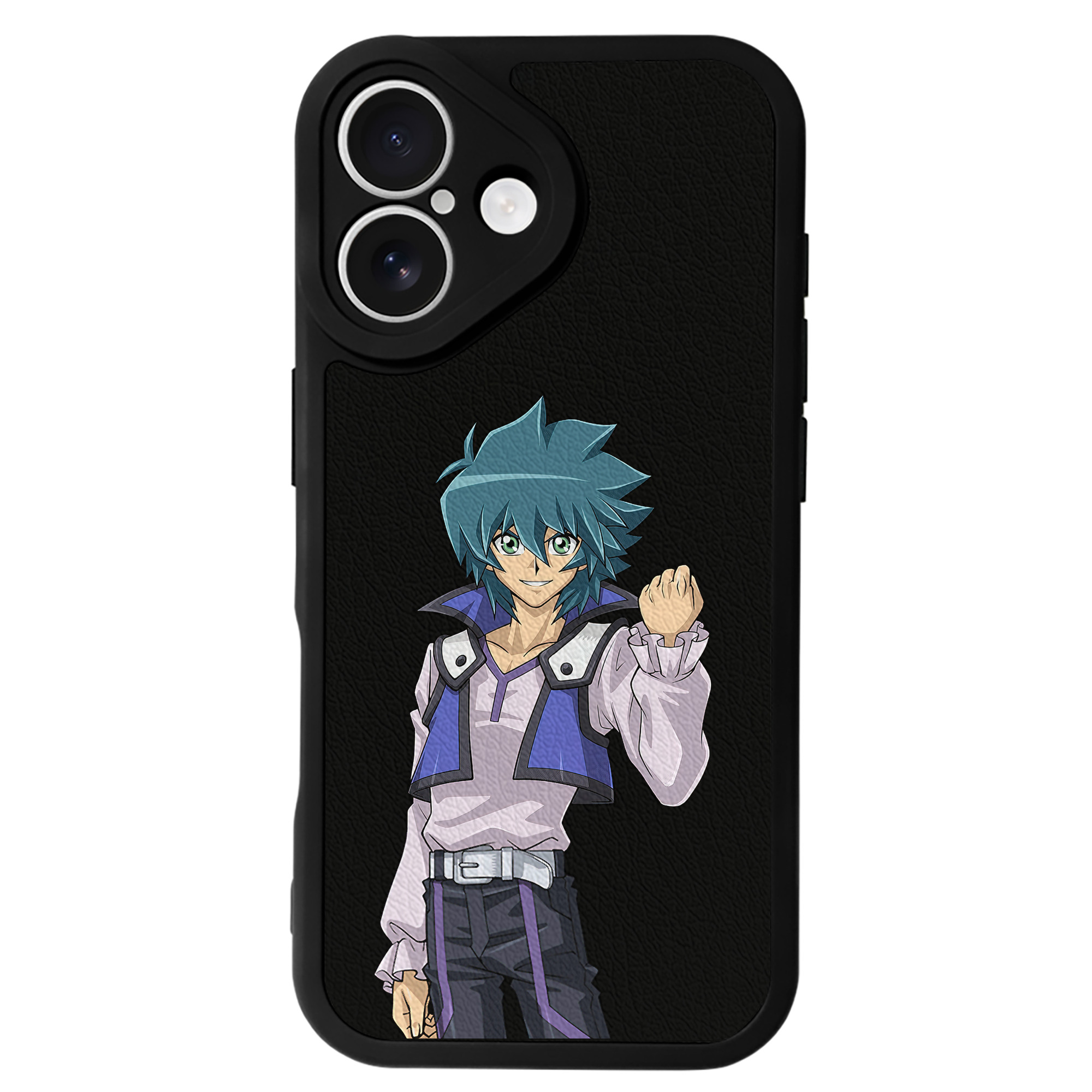 遊☆戯☆王 Yu-Gi-Oh! 【iPhone 16シリーズ対応】シリコンスマホケース（レザー調） 材質：シリコン